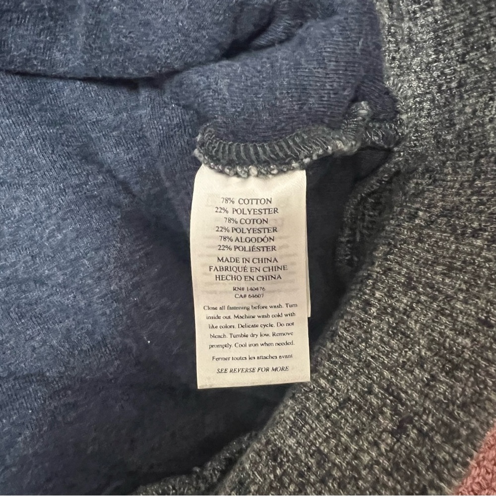 Faherty Gray Quilted Half-Zip Jacket - image 8